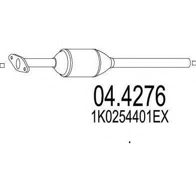 Катализатор MTS 04.4276