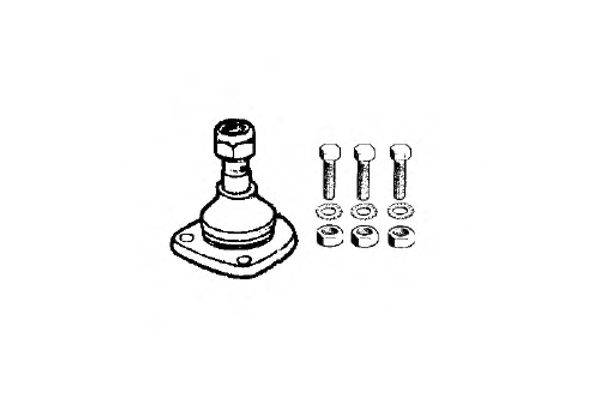 OCAP (НОМЕР: 0400505) Несущий / направляющий шарнир