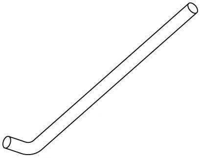 Труба выхлопного газа DINEX 80697