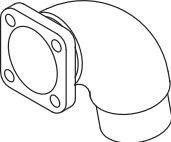 Труба выхлопного газа DINEX 64261