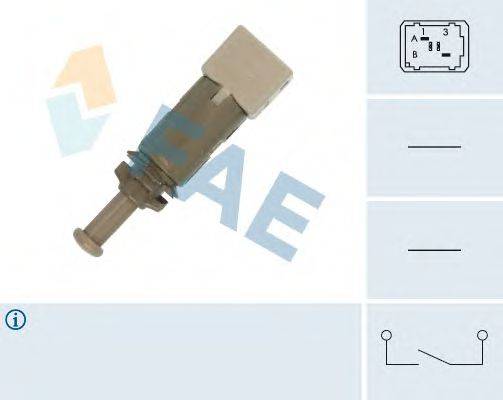 Выключатель фонаря сигнала торможения; Выключатель, привод сцепления (Tempomat) FAE 24891