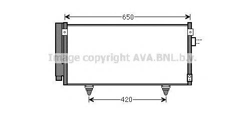 Конденсатор, кондиционер AVA QUALITY COOLING SU5077