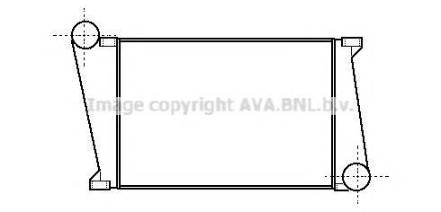 Интеркулер AVA QUALITY COOLING VL4007