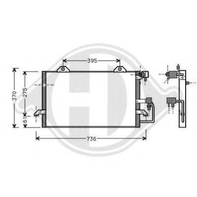 Конденсатор, кондиционер DIEDERICHS 8101500