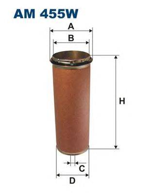 Фильтр добавочного воздуха FILTRON AM455W