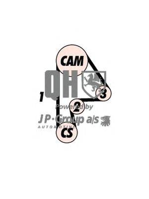 Комплект ремня ГРМ JP GROUP QBK218