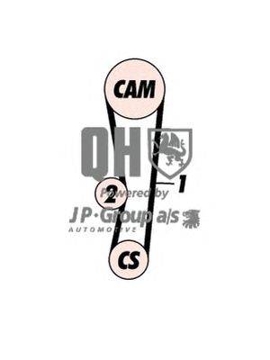 Комплект ремня ГРМ JP GROUP QBK404