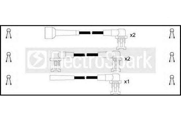 Комплект проводов зажигания STANDARD OEK141