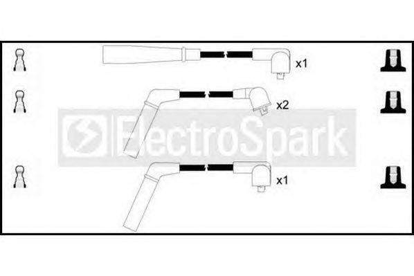 Комплект проводов зажигания STANDARD OEK312