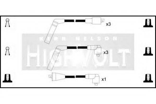 Комплект проводов зажигания STANDARD OEF177