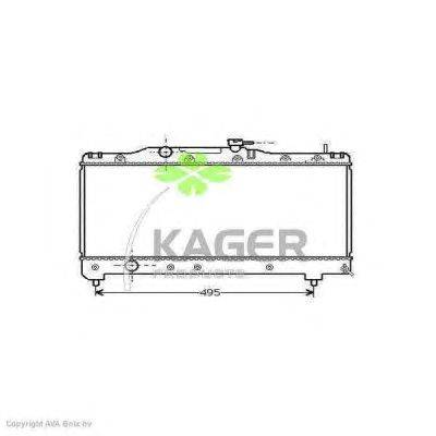 Радиатор, охлаждение двигателя KAGER 31-1086