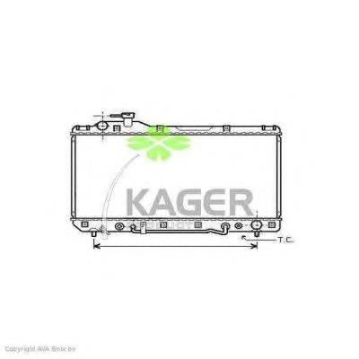 Радиатор, охлаждение двигателя KAGER 31-1112