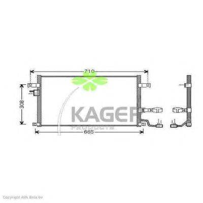 Конденсатор, кондиционер KAGER 31-2510