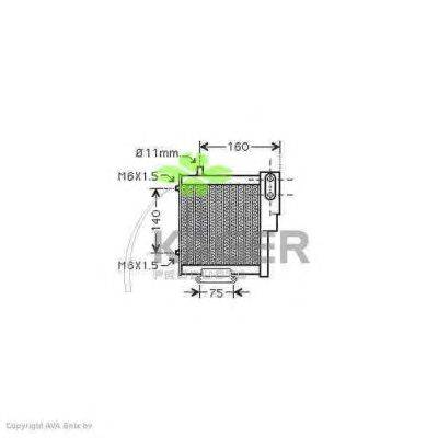 масляный радиатор, двигательное масло KAGER 313713
