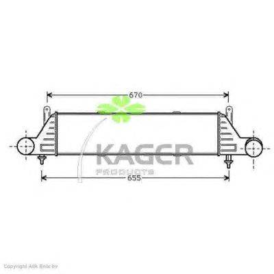 Интеркулер KAGER 31-3843