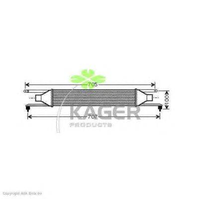Интеркулер KAGER 31-3999
