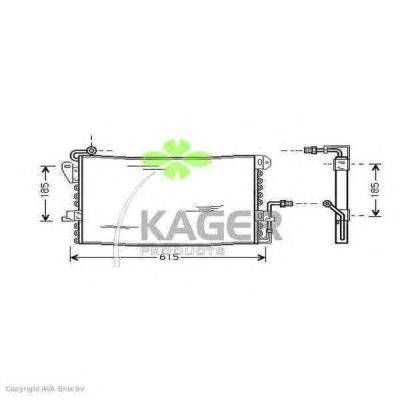 Конденсатор, кондиционер KAGER 94-5107