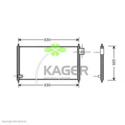 Конденсатор, кондиционер KAGER 94-5168