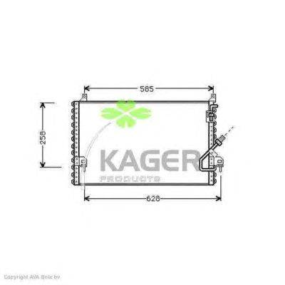 Конденсатор, кондиционер KAGER 94-5196