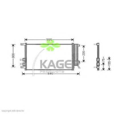 Конденсатор, кондиционер KAGER 94-5777