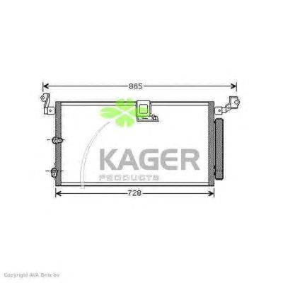 Конденсатор, кондиционер KAGER 94-6243