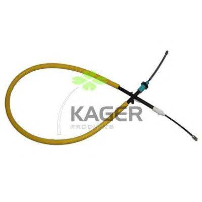 Трос, стояночная тормозная система KAGER 19-1334