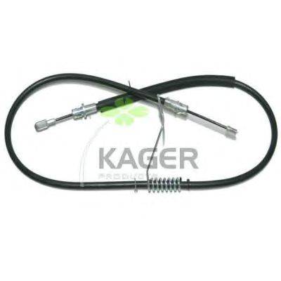 KAGER (НОМЕР: 19-1992) Трос, стояночная тормозная система
