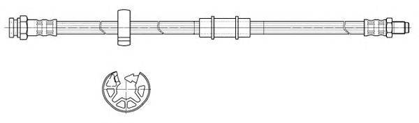 Тормозной шланг KAWE 516878