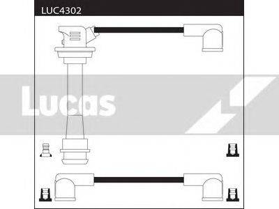 Комплект проводов зажигания LUCAS ELECTRICAL LUC4302