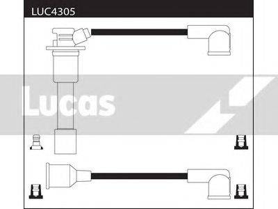 Комплект проводов зажигания LUCAS ELECTRICAL LUC4305
