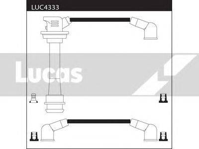 Комплект проводов зажигания LUCAS ELECTRICAL LUC4333