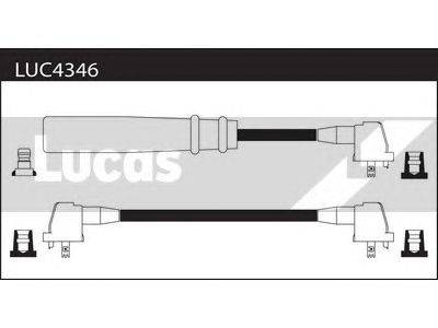 Комплект проводов зажигания LUCAS ELECTRICAL LUC4346