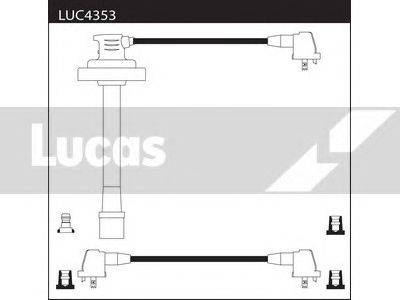 Комплект проводов зажигания LUCAS ELECTRICAL LUC4353