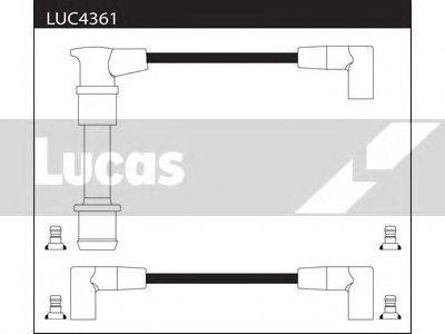 Комплект проводов зажигания LUCAS ELECTRICAL LUC4361