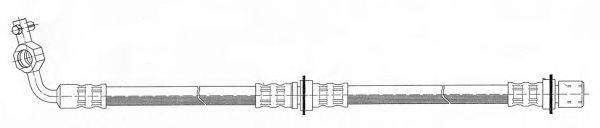 Тормозной шланг KAWE 510624