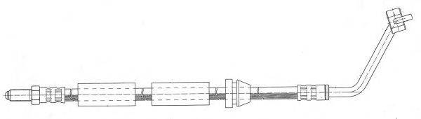 Тормозной шланг KAWE 511029