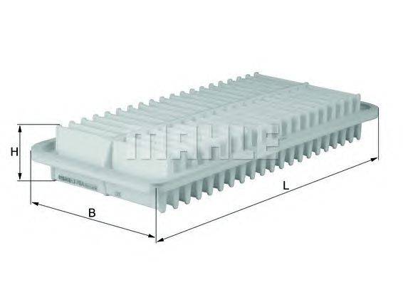 Воздушный фильтр MAHLE ORIGINAL LX2634