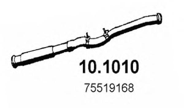 Труба выхлопного газа ASSO 101010