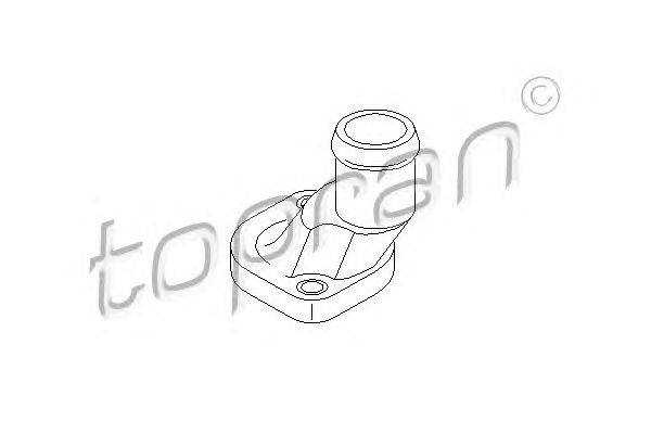 Фланец охлаждающей жидкости TOPRAN 108 574