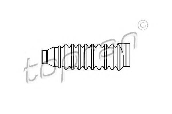 Пыльник, рулевое управление TOPRAN 103052