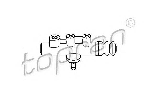 Главный цилиндр, система сцепления TOPRAN 103297