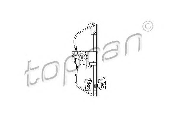 Подъемное устройство для окон TOPRAN 108673