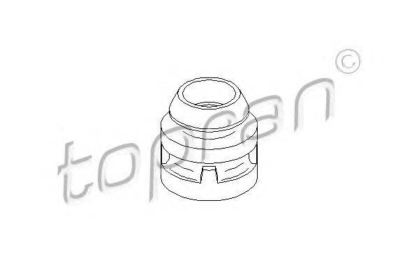 Подвеска, радиатор TOPRAN 302742