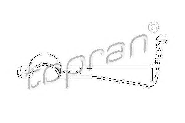 Кронштейн, подвеска стабилизато TOPRAN 401 494