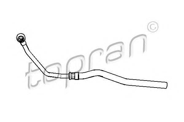 Гидравлический шланг, рулевое управление TOPRAN 501729