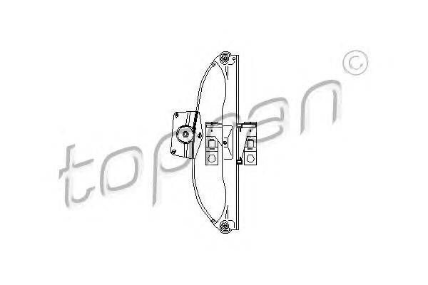 Подъемное устройство для окон TOPRAN 113 512