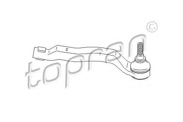 Наконечник поперечной рулевой тяги TOPRAN 700 736