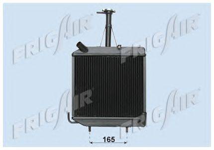 Радиатор, охлаждение двигателя FRIGAIR 0140.3006