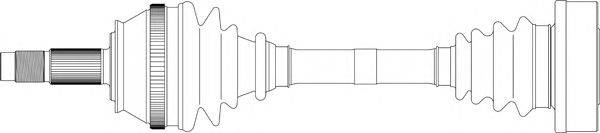 Приводной вал GENERAL RICAMBI AR3042