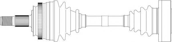 Приводной вал GENERAL RICAMBI AR3071